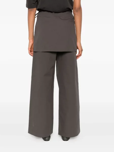 Pantaloni Eleh plic maro