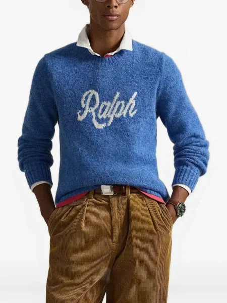 Маратонки Polo Ralph Lauren бродирани кафяво