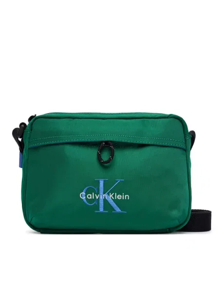 Calvin Klein Geantă crossover Bold Camera Bag verde