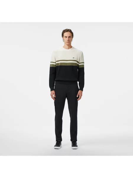 Классический свитер Lacoste черный