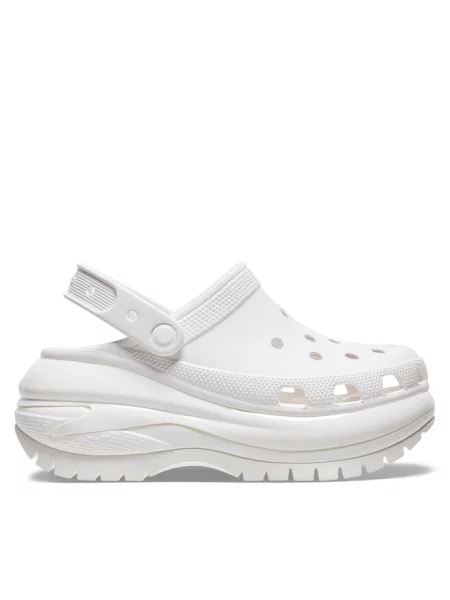 Klapki Crocs białe