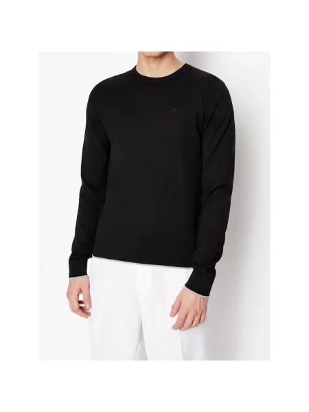 Sweter Armani Exchange czarny