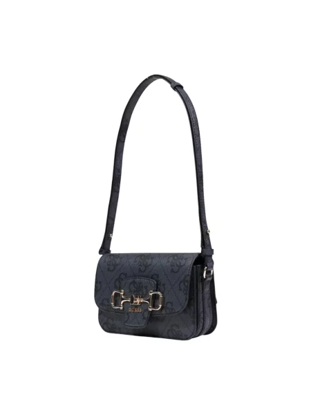 Guess torebka tote z imitacji skóry JANIE czarna