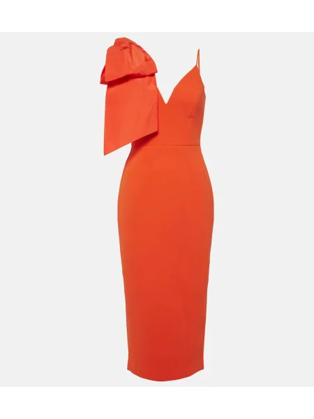 Rochie Rebecca Vallance cu funde portocaliu