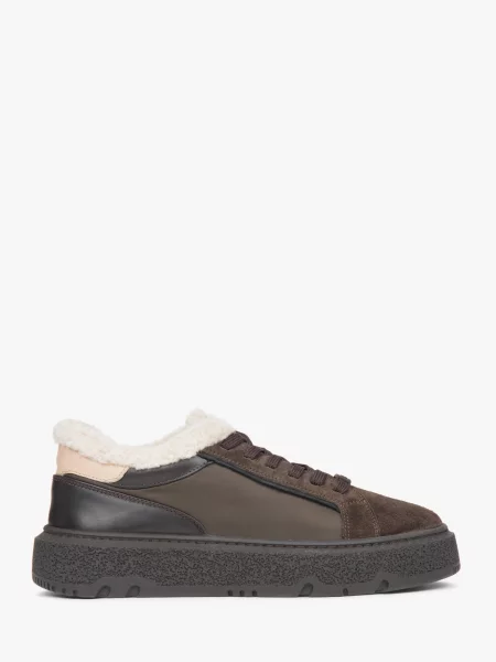 Sneakerși Estro maro
