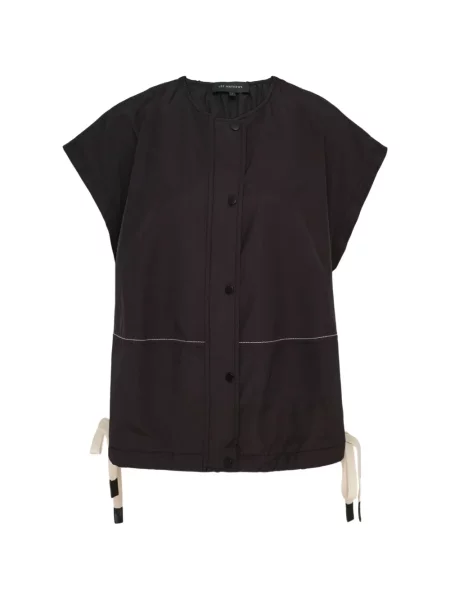 Top Lee Mathews cu cordon negru