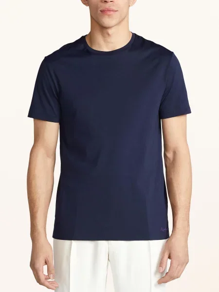 Ralph Lauren Purple Label Tričko tmavě modrá