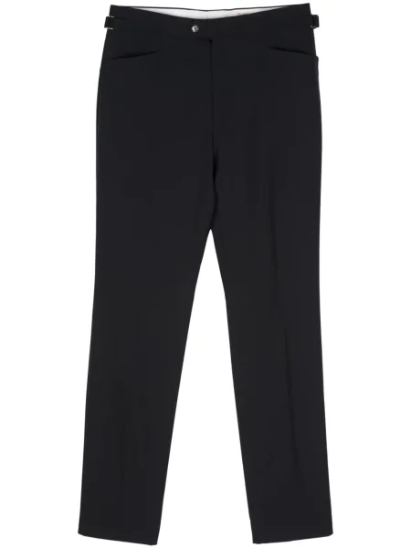 Pantaloni Fursac de lână albastru