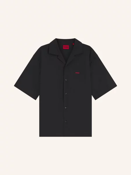 Hugo Resortová Košile Espino Comfort Fit černá