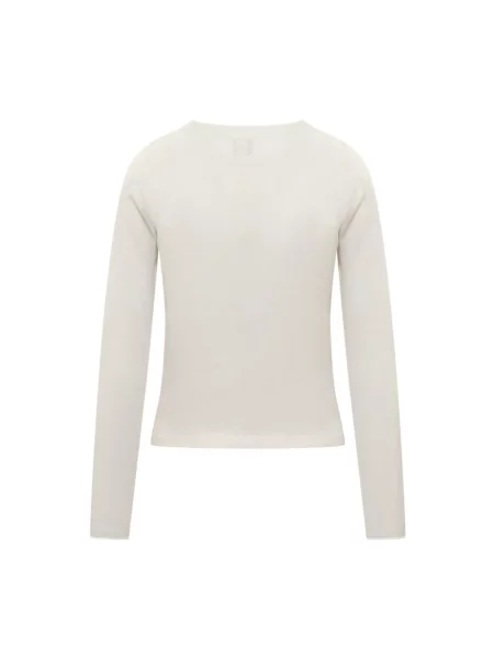Sweter Pinko z siateczki biały