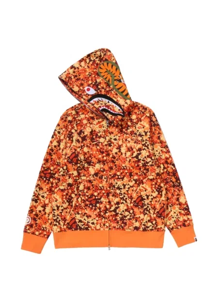 Суичър с качулка A Bathing Ape® оранжево