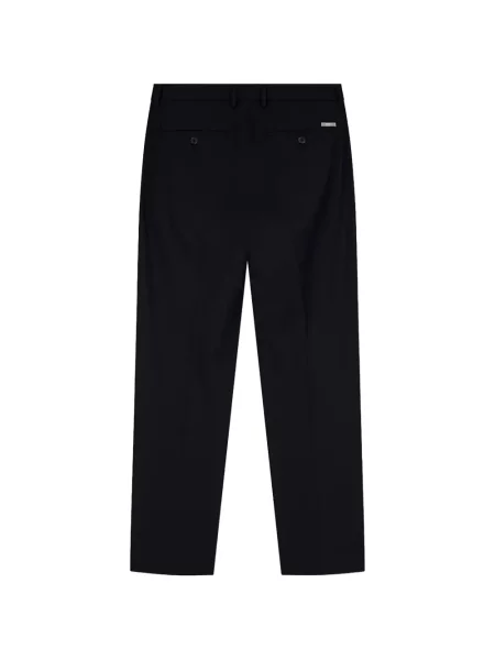 Pantaloni Armani Exchange cu autograf negru