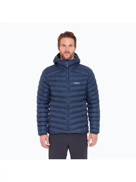 Мъжко ватирано яке Rab Cirrus Alpine tempest blue синьо