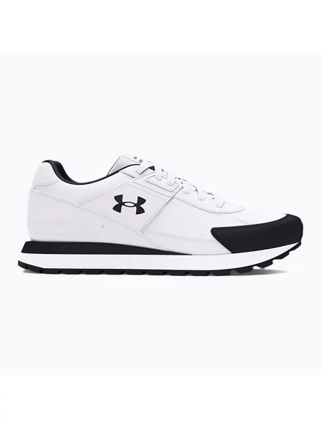 Férfi edzőcipő Under Armour Essential Runner fehér/fekete/fekete. Méret: 43 EU fehér