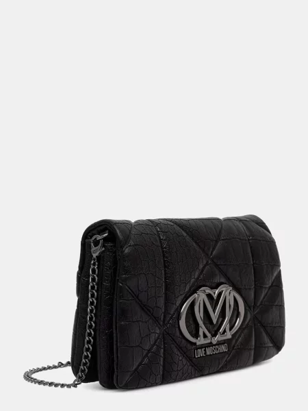Geantă LOVE MOSCHINO negru