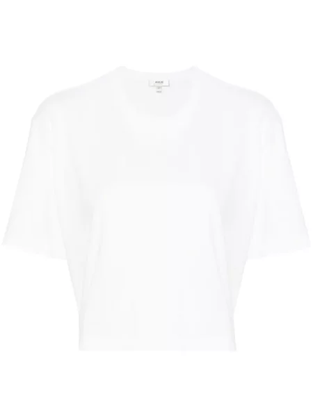 Koszulka Agolde o krotszym kroju biała