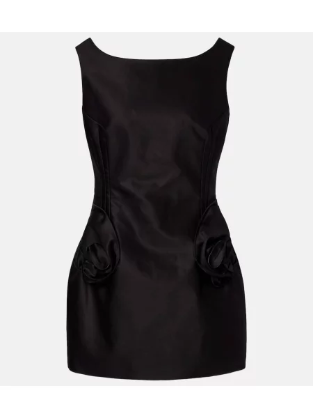Rochie Magda Butrym cu model floral negru