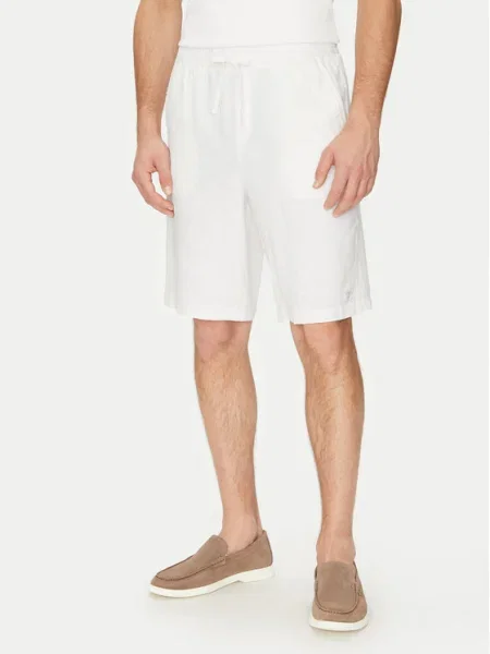 Pantaloni scurți Guess alb