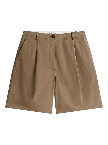 Szorty Tommy Hilfiger brązowe