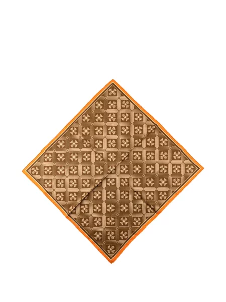 Šál Chrome Hearts hnedá