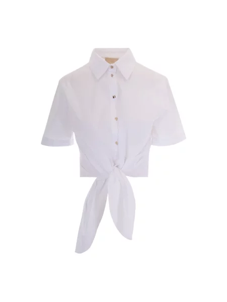 Koszula Liu Jo popelinowa biała