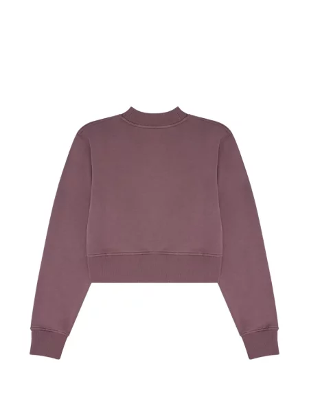 Decupat pulover Palm Angels cu imagine violet