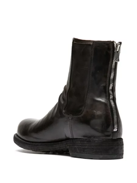 Botine chelsea Officine Creative maro
