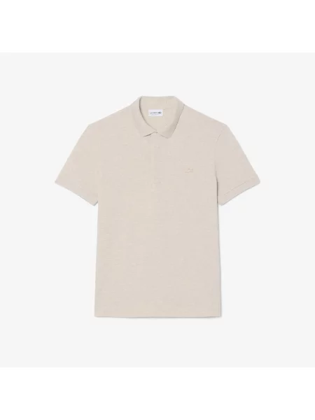 Lacoste Koszulka Polo Paryż Regular Fit beżowa