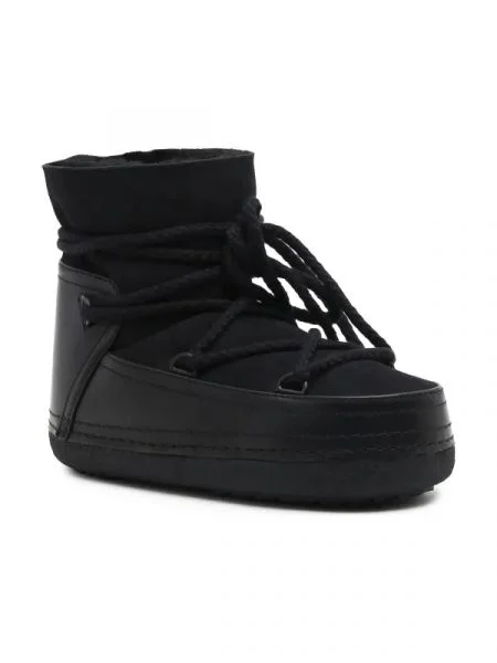 INUIKII Bocanci CLASSIC cu adaos de lână negru