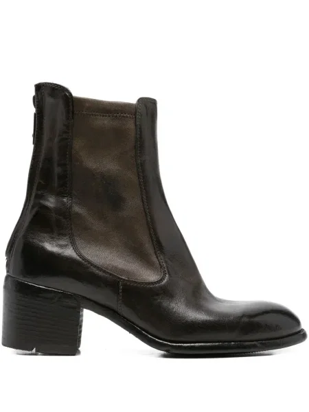 Botine Lemargo din piele verde