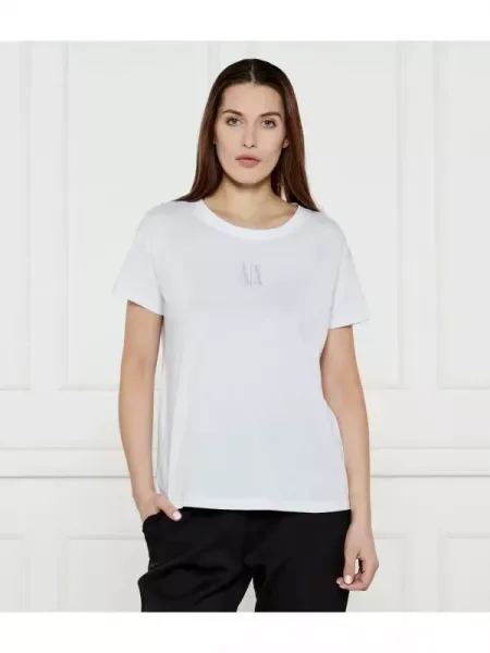 Armani Exchange Póló | Relaxed fit fehér