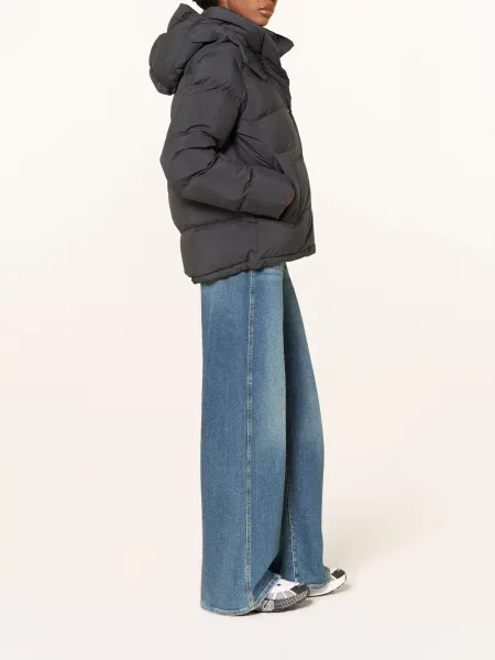 Lululemon Péřové Bundy Wunder Puff™ S Odnímatelnou Kapucí tmavě šedá