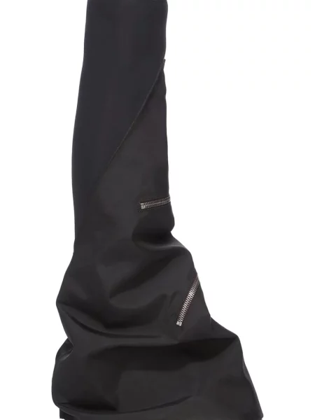 Rick Owens DRKSHDW cizme Cargo Fetish cu plat negru