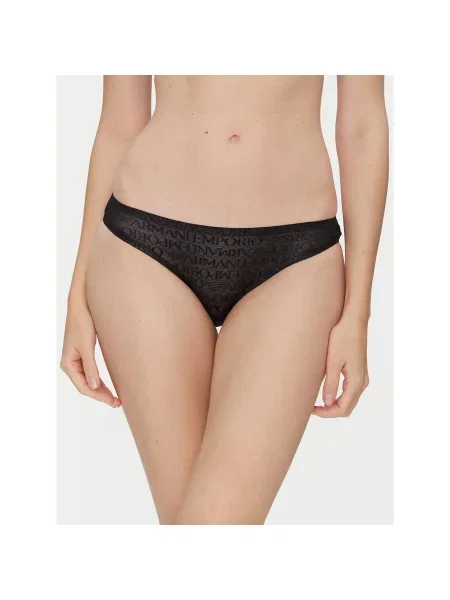 Hlačke Emporio Armani Underwear črna