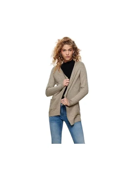 Cardigan Only tricotate bej