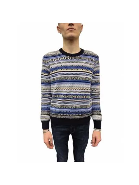 Wielobarwność sweter Jacob Cohen wełniany