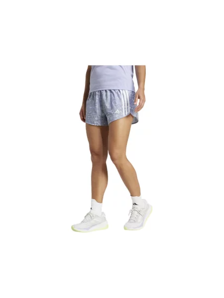 Pantaloni scurți Adidas alergare gri