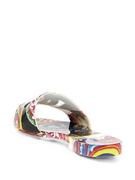 Papuci Dolce & Gabbana cu imagine roșu