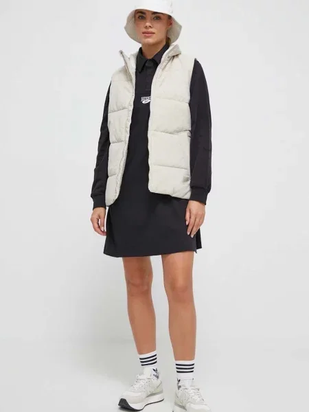 Jasnoszara kamizelka Jack Wolfskin White Frost XS biała