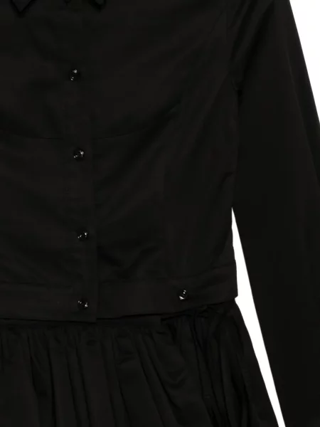 Koszula Rokh z baskinką czarna