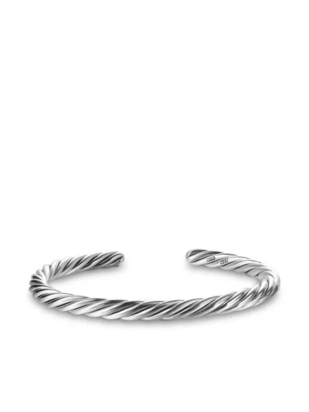 Brăţară David Yurman argintiu