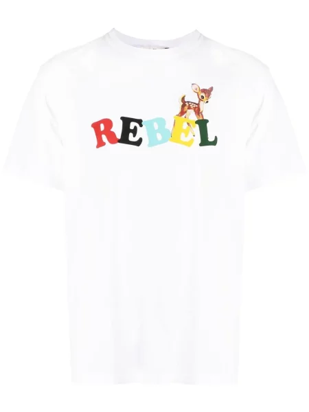 Tricou Undercover cu imagine alb