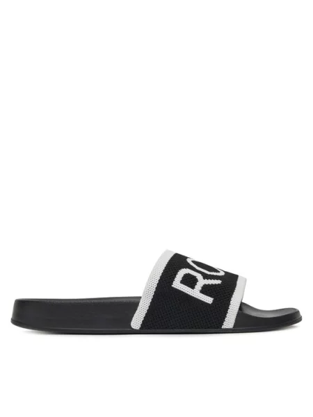 Žabky ROXY Slippy Knit black černé