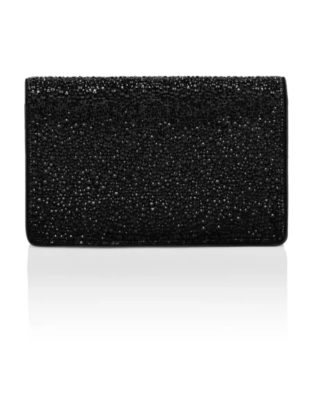 Torebka Philipp Plein skórzana czarna