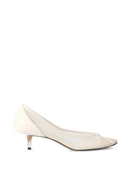 Pantofi cu toc Jacquemus alb