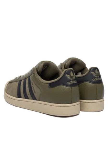 Sneakers adidas Superstar Ii Olive Strata/ Core Black/ Khaki Three EUR 47 čierna