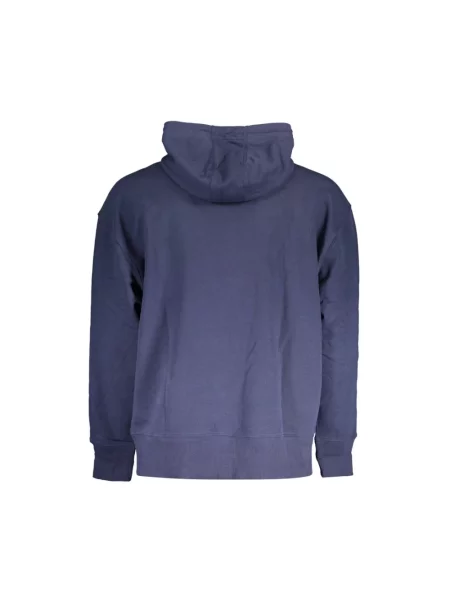 Bluza z kapturem Tommy Hilfiger niebieska