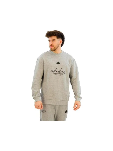 Froté košeľa Adidas sivá