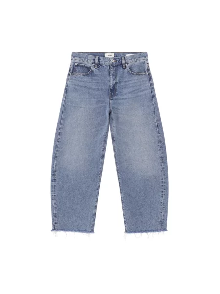 Szerokie jeansy Frame niebieskie