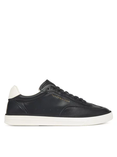 Αθλητικά Tommy Hilfiger Lo Lux Lth μαύρο